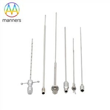 OEM rozsdamentes acél 304 Luer Lock kanül piercing tű