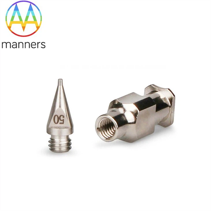 Double Threaded High Precision Stainless Steel Tapered Valve Dispensing Needle