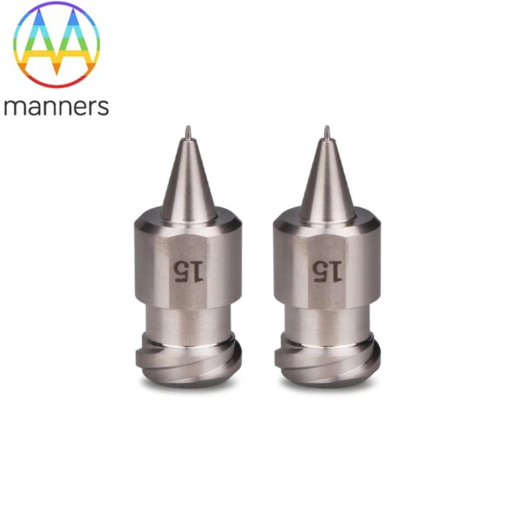 Double Threaded High Precision Stainless Steel Tapered Valve Dispensing Needle