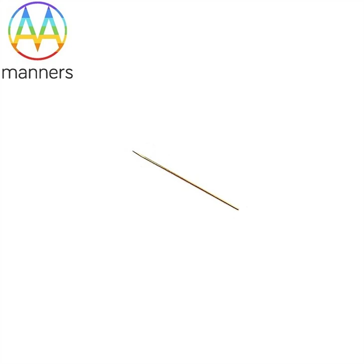 Gold Plated Microneedles For Skin Irritation