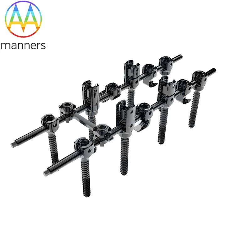 Spinal pedicle Screw System poliaxiális csavar